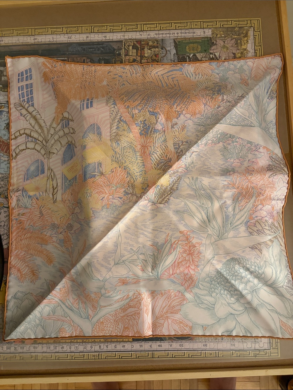 Hermes 55cm Bandana Scarf